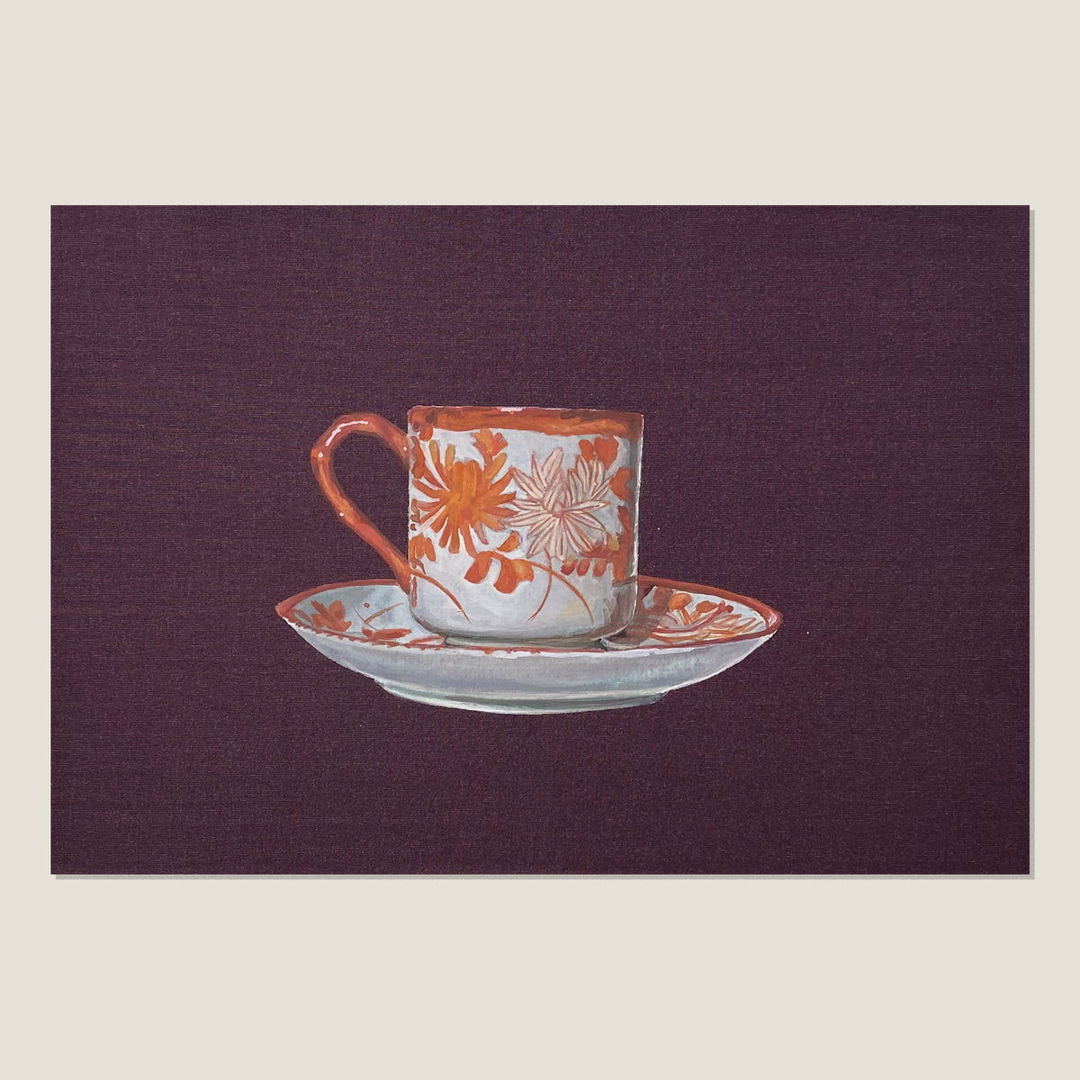 Japanese Hard Paste Teacup and Saucer I, 1905