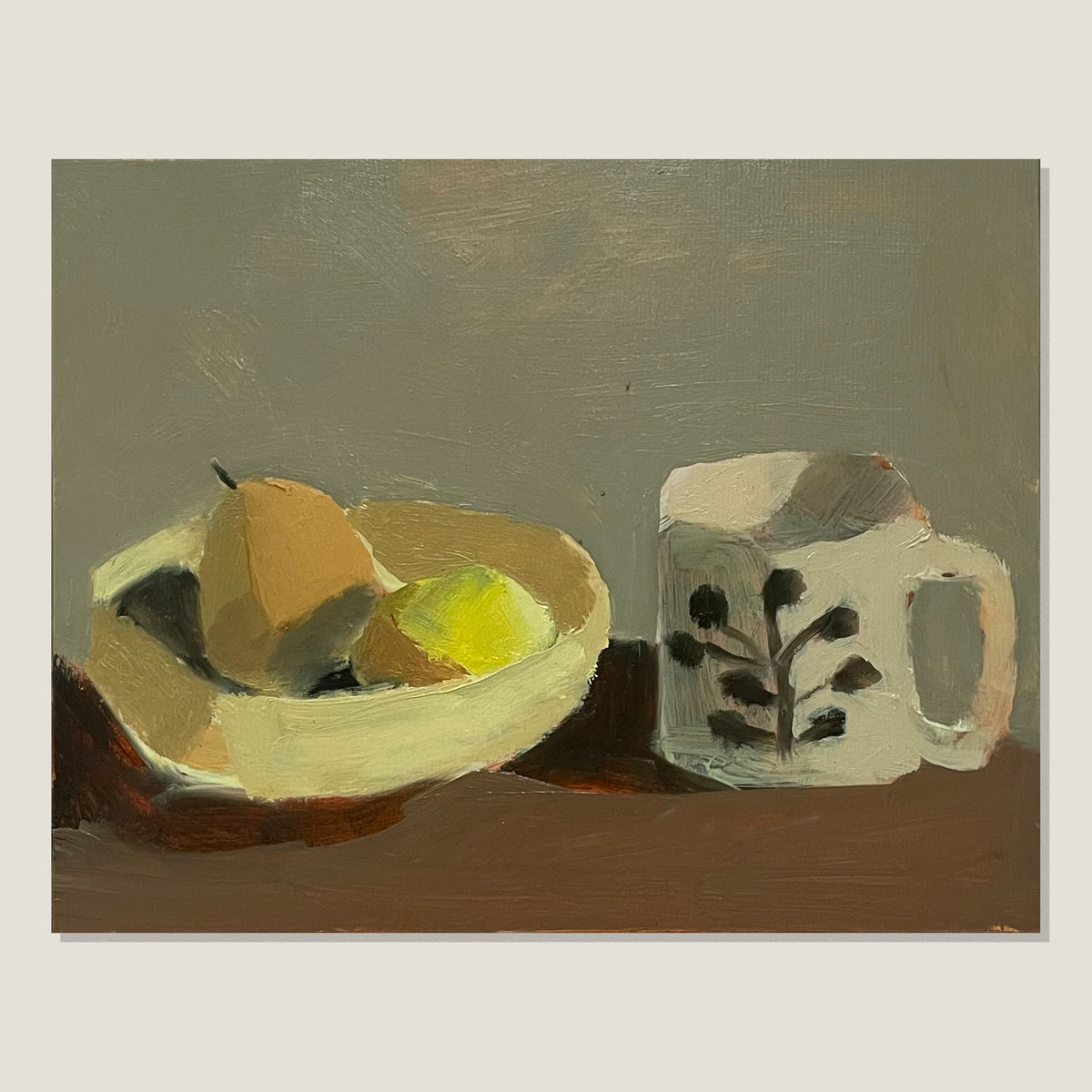 Bowl Of Fruit And Mug