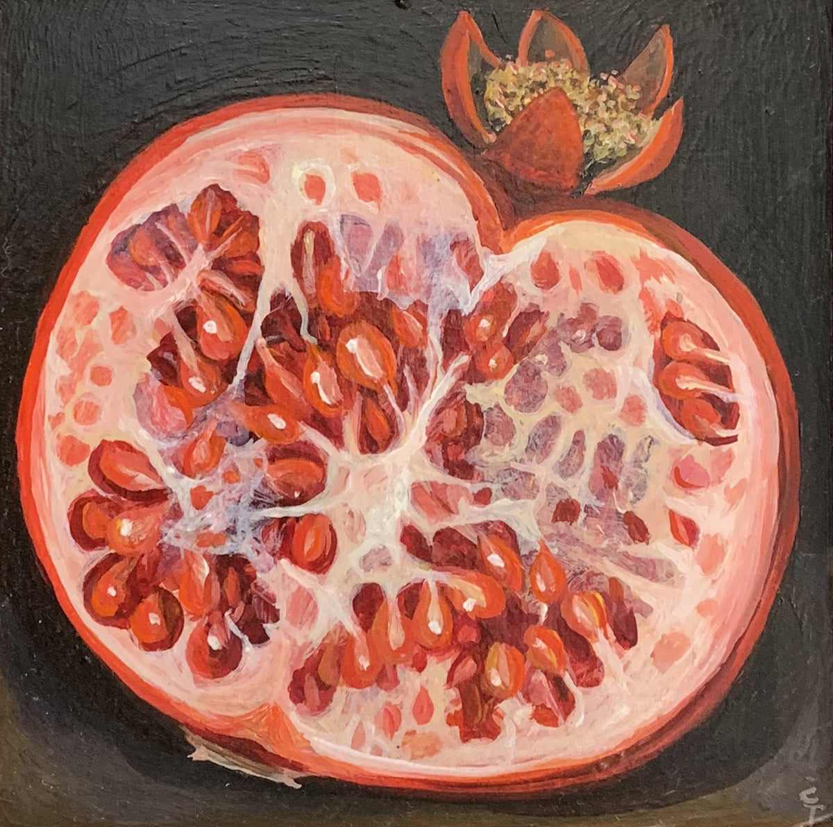 A Half Pomegranate