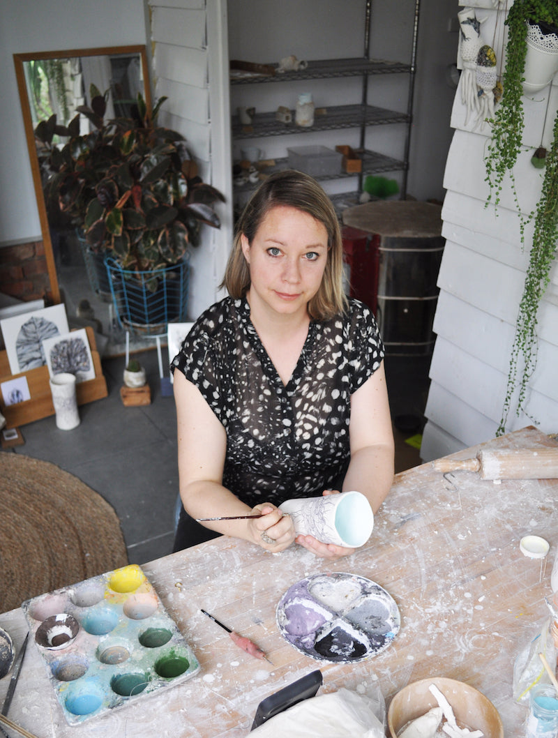 Katherine Wheeler  Pottery designs, Ceramic painting, Pottery art