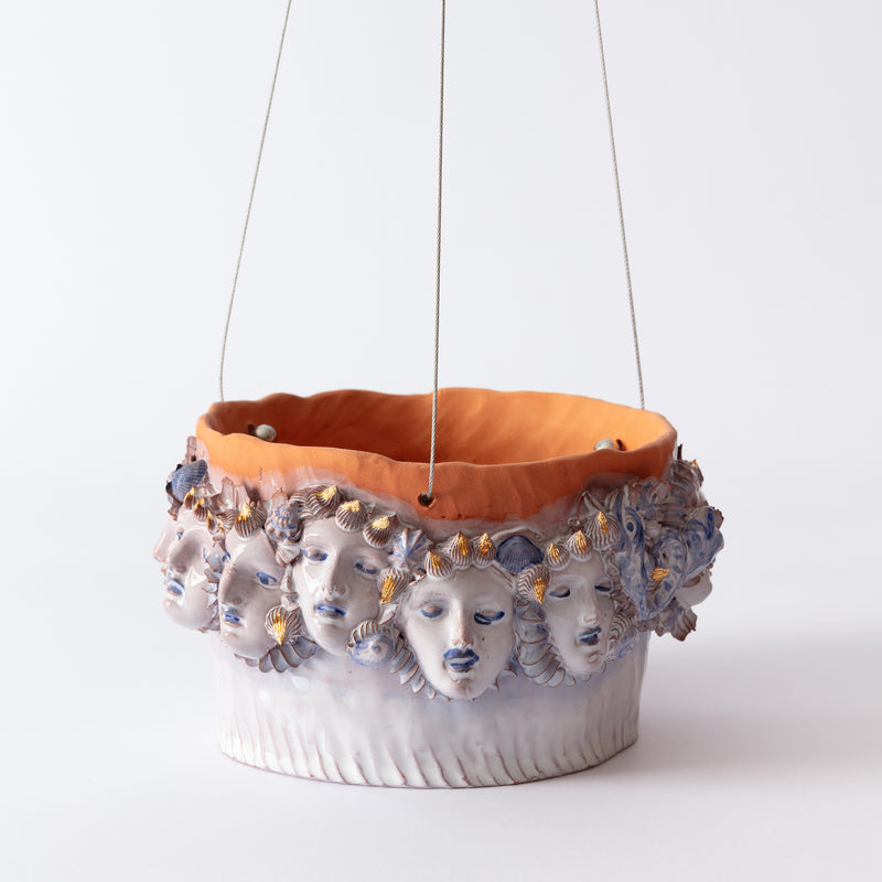 Maidens Majolica Pianto In Vaso