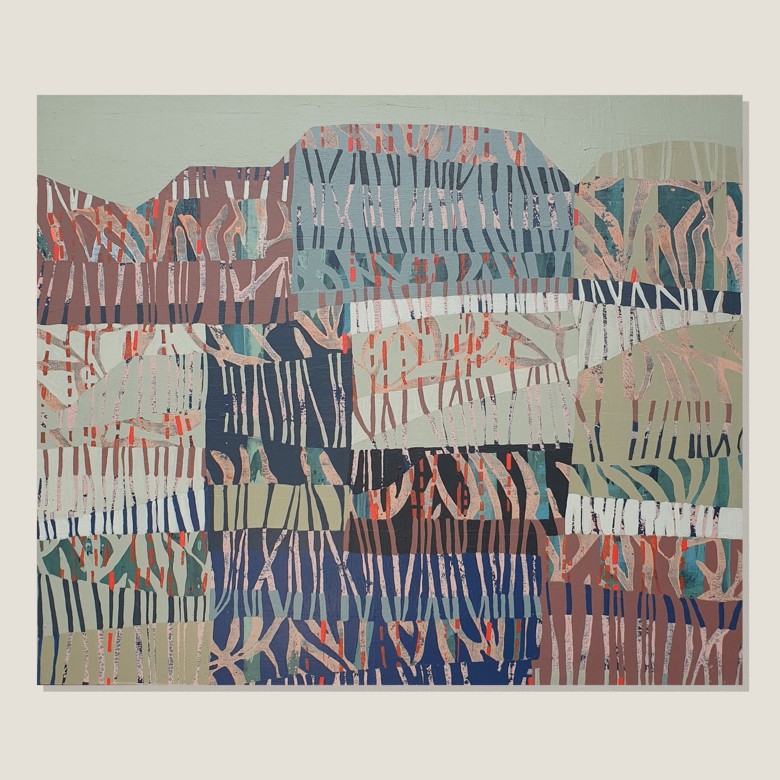 Patchwork Strata II