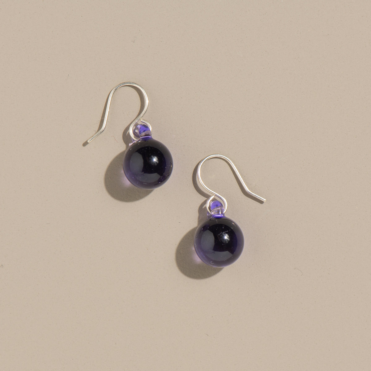 Orb Earrings (purple)