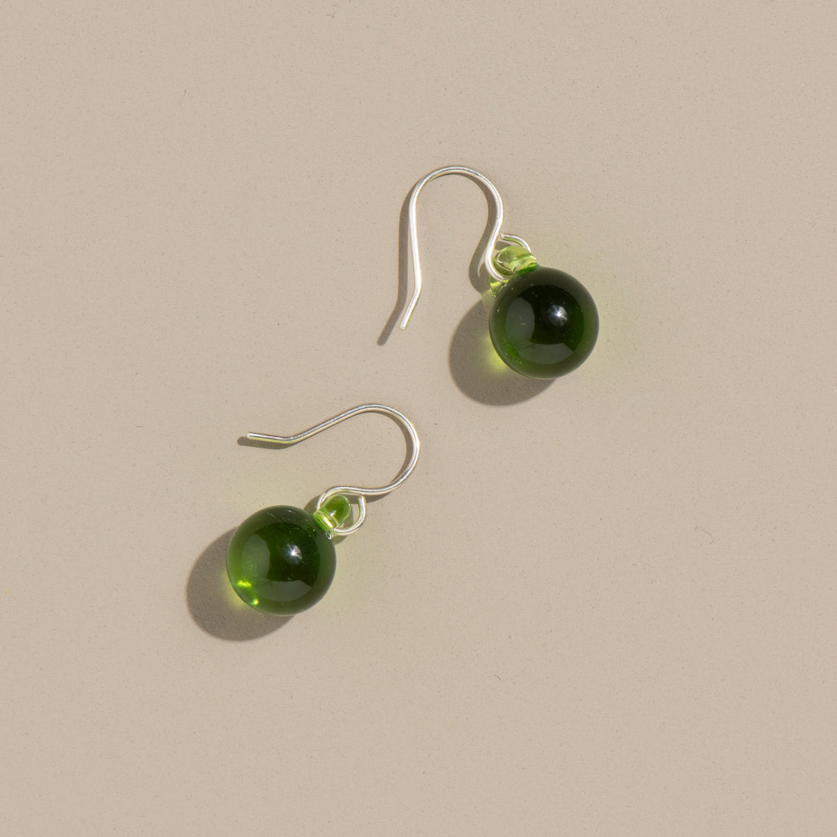 Orb Earrings (lime)