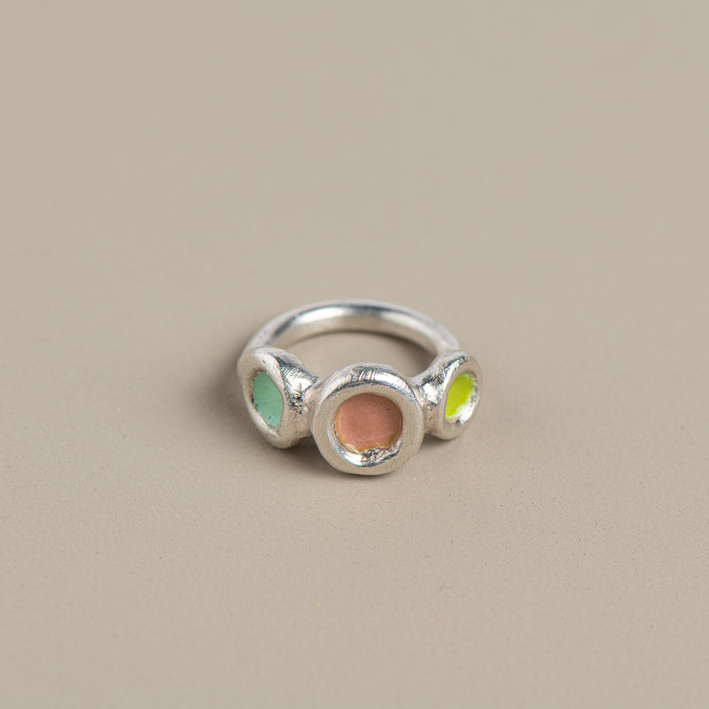 Ellin Enamel Ring (Deco Dayze)