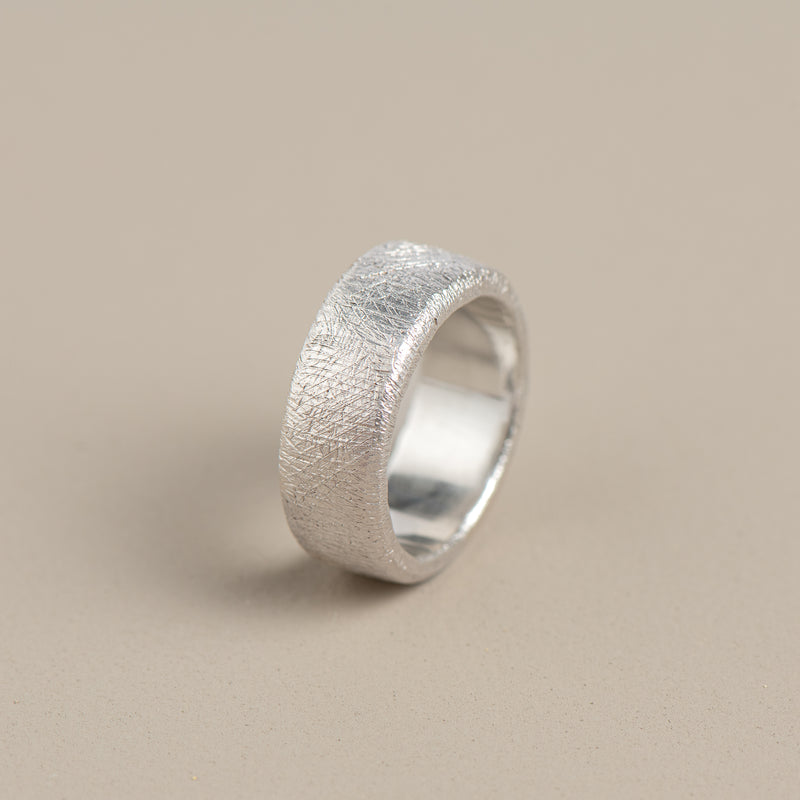 Lovers Textured Ring