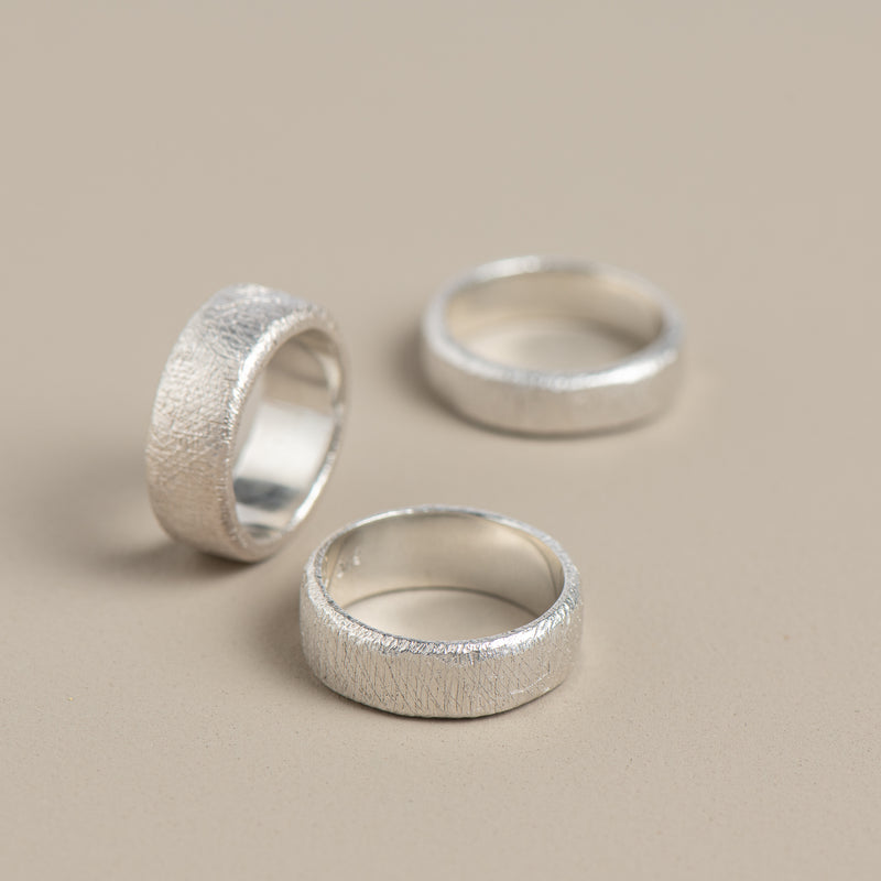 Lovers Textured Ring