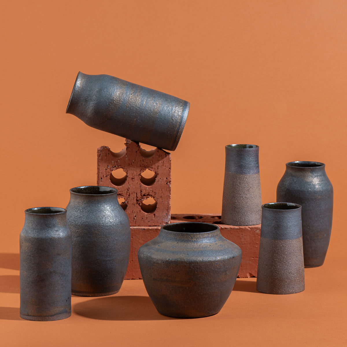 Medium Bronze Vase (a)