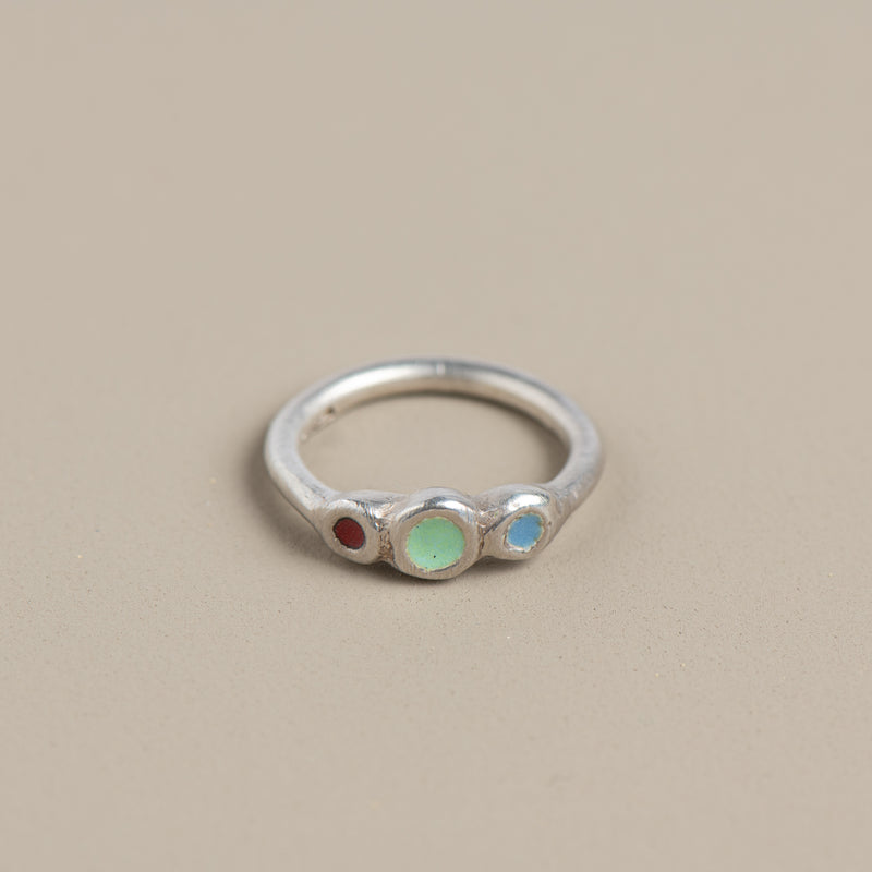 Dainty Dot Trio Ring (the original)