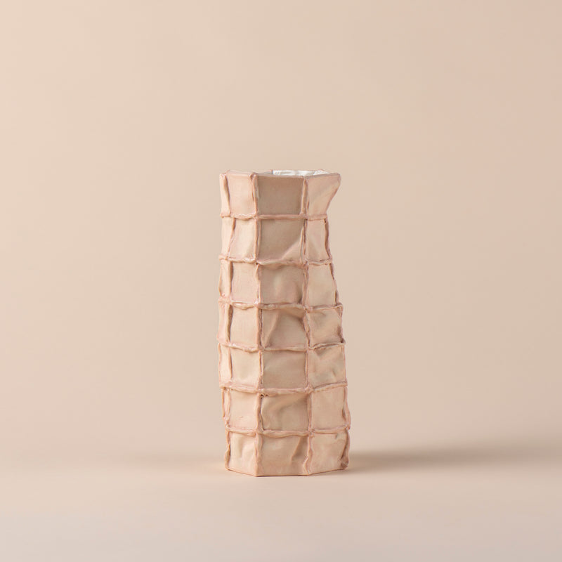 Baby Tile Vessel (Pink Tall)