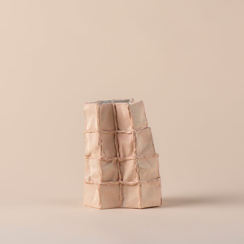 Tile Vessel (Pink)