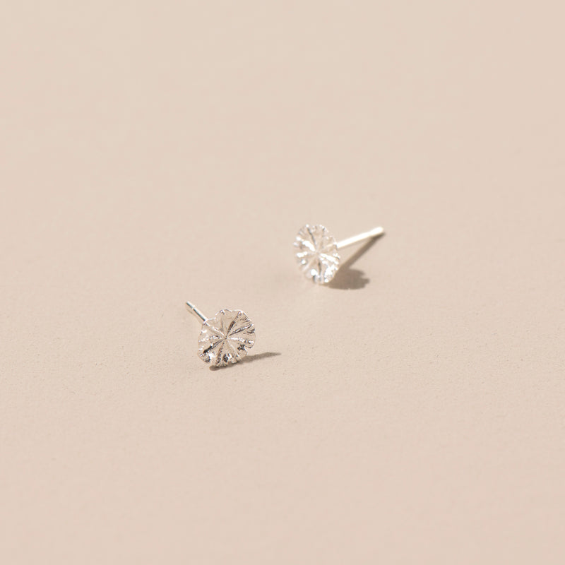 Poppy Pod Studs (silver)