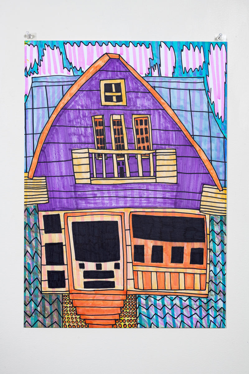 The Purple, Orange and Yellow House