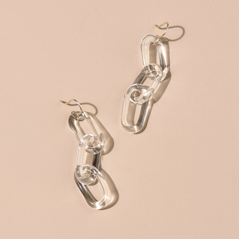 Sailor Earrings (clear)