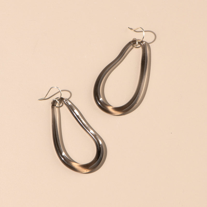 Loop Earrings (smoke)