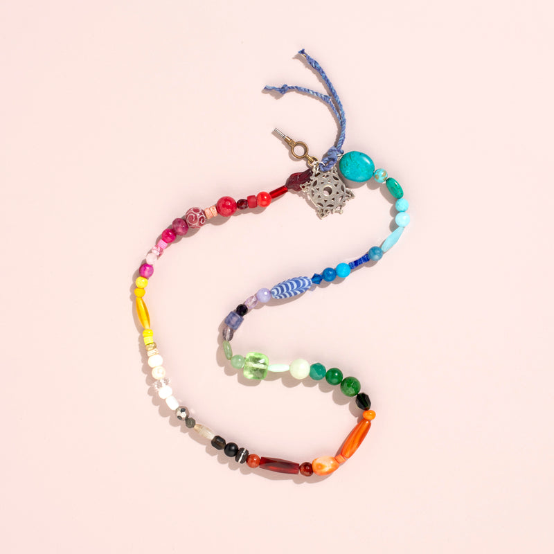 Rainbow Slushie Necklace