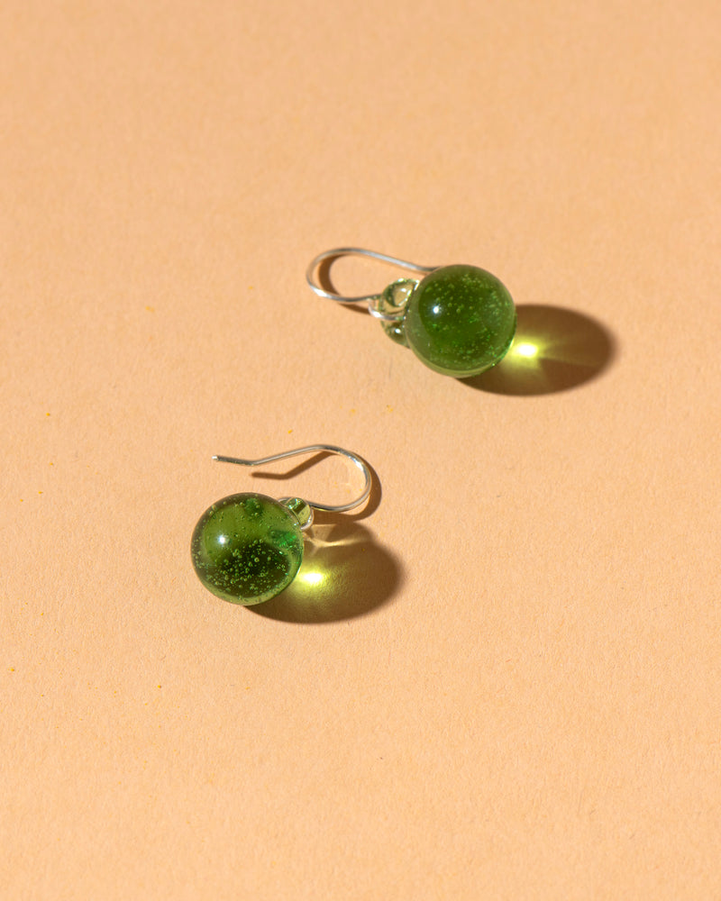 Orb Earrings (green)