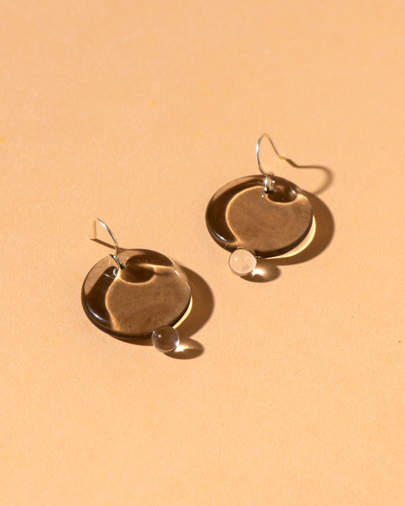 Droplet Earrings (smoke)