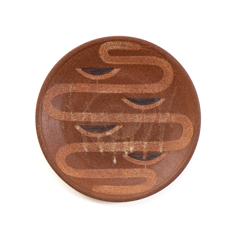 Small Hanging Plate - Snake Eye Vine