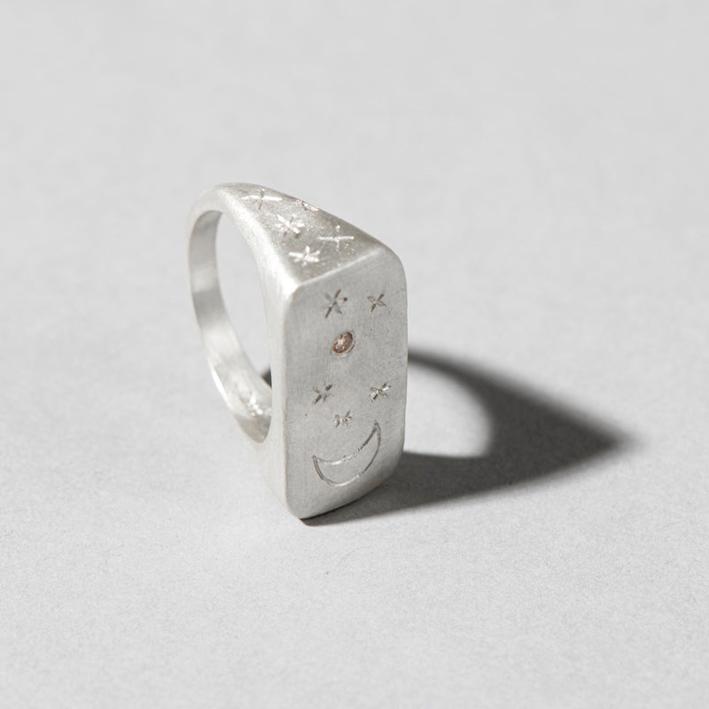 Heavenly Bodies Signet Ring