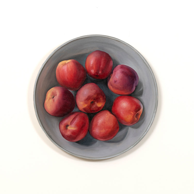 Bowl Of Nectarines