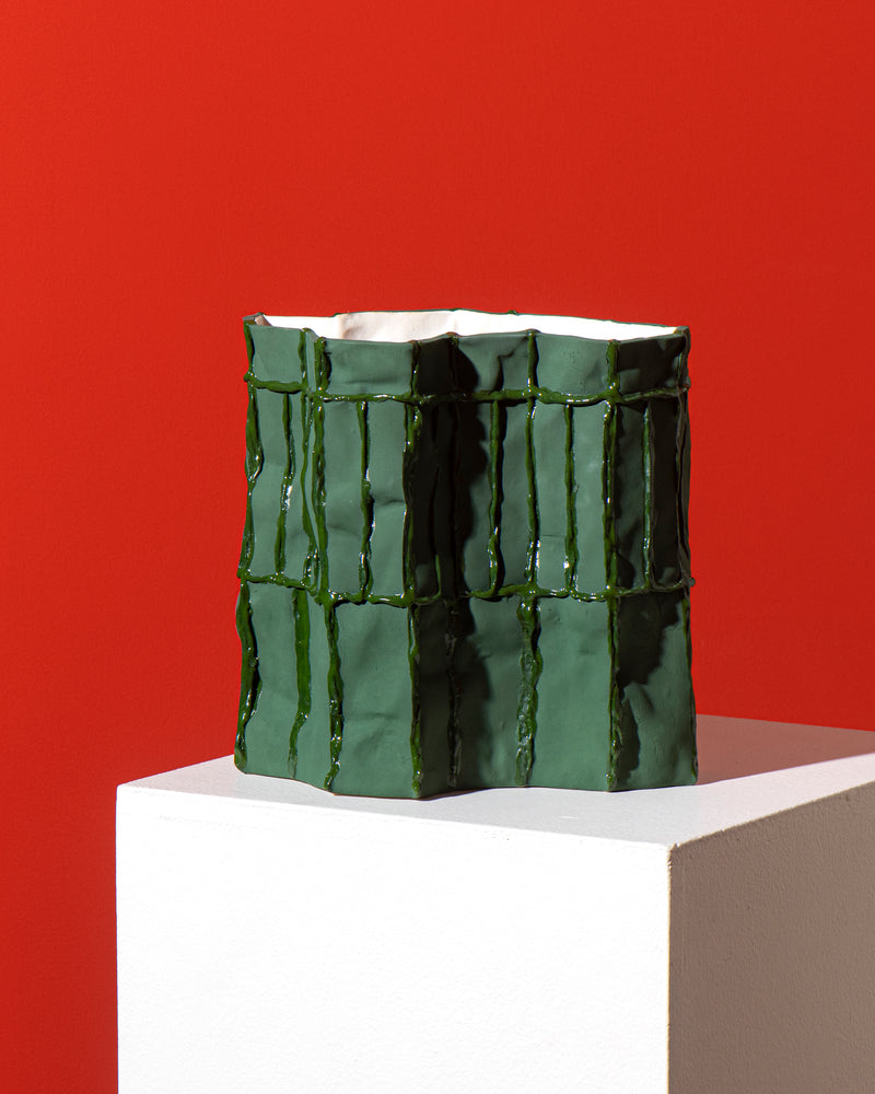 Tile Vessel (Green)