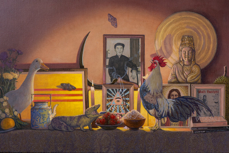 Bàn thờ ông Phi Huỳnh (A Shrine For Old Man Firefly)