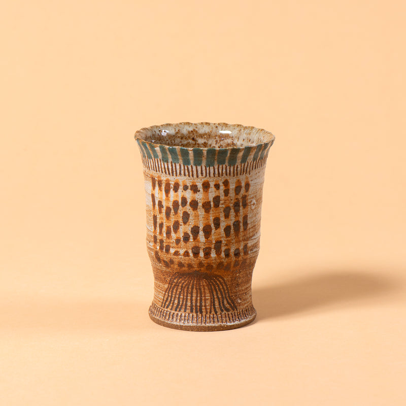 Flower Motif Cup
