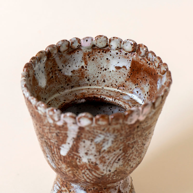 Vase With Flower Frog
