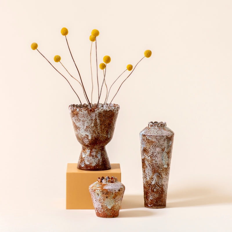 Vase With Flower Frog