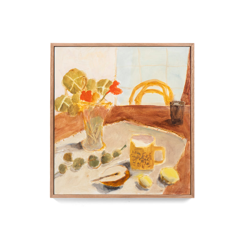 Still Life With Nasturtiums