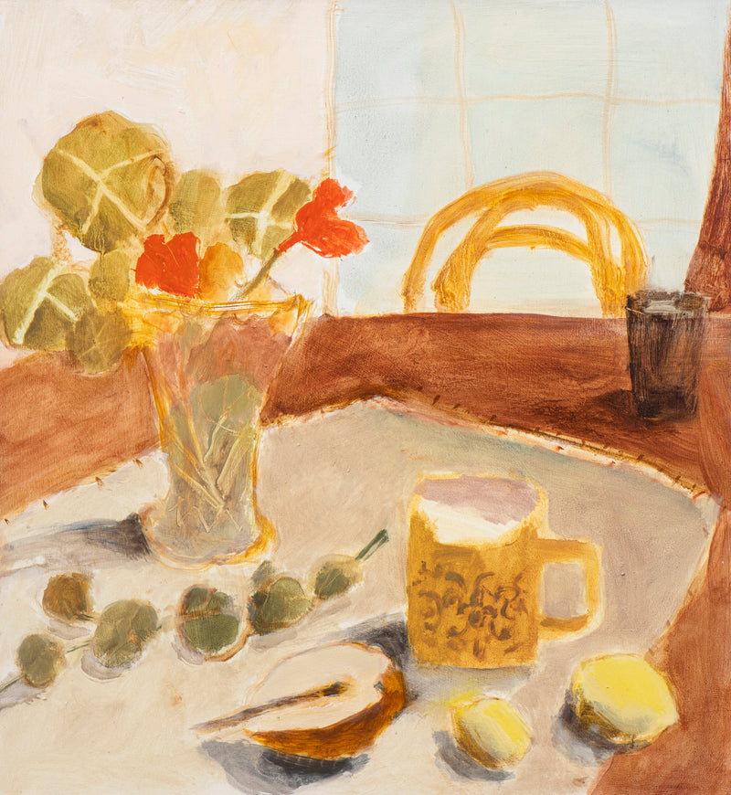 Still Life With Nasturtiums