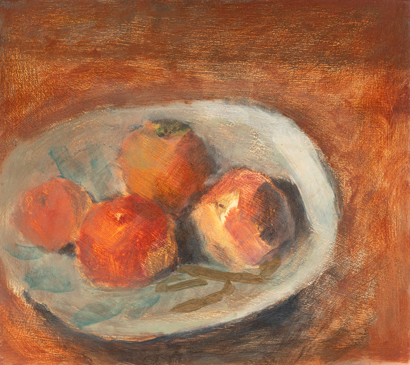 Apples On French Plate