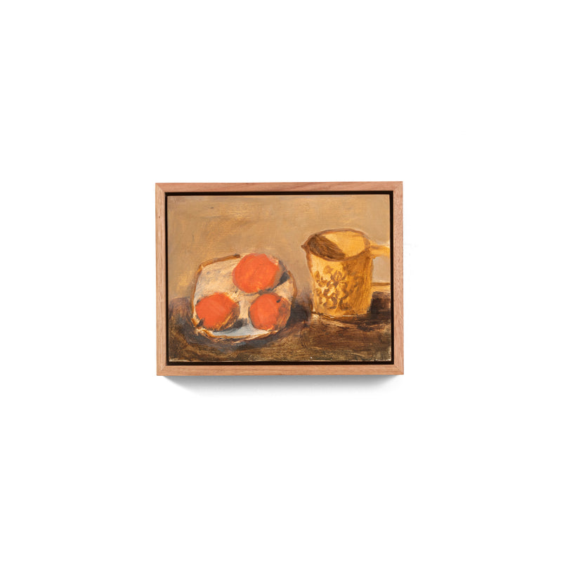 Vintage Jug With Oranges