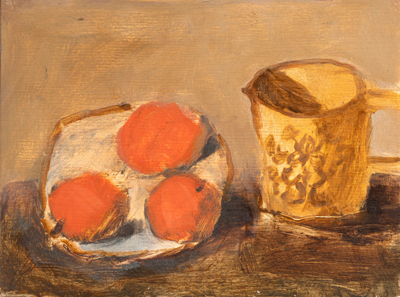 Vintage Jug With Oranges