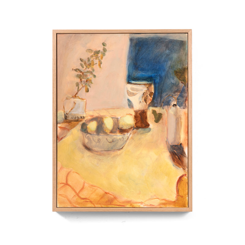 Still Life With Lemons And Goblet