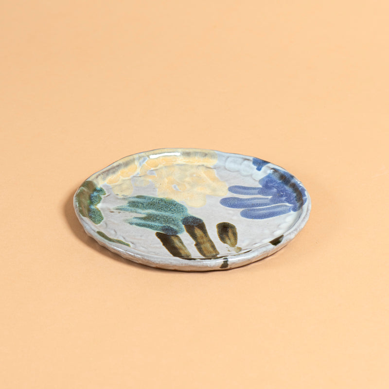 Snack Plate (finger paint)