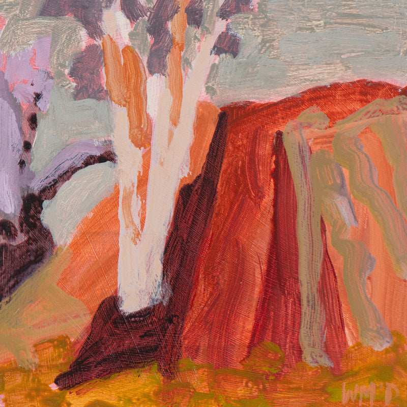 Tall Tree With Gold- Hattah