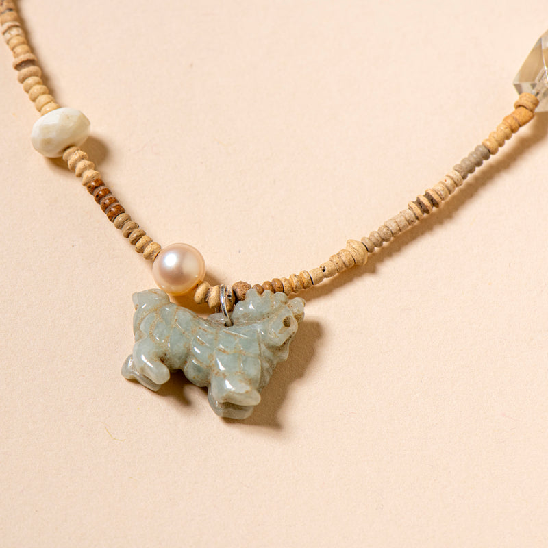 Dog With A Bone Necklace