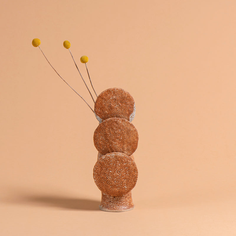 Tall Flower Vessel