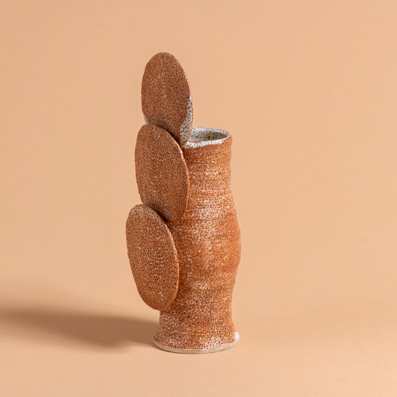 Tall Flower Vessel