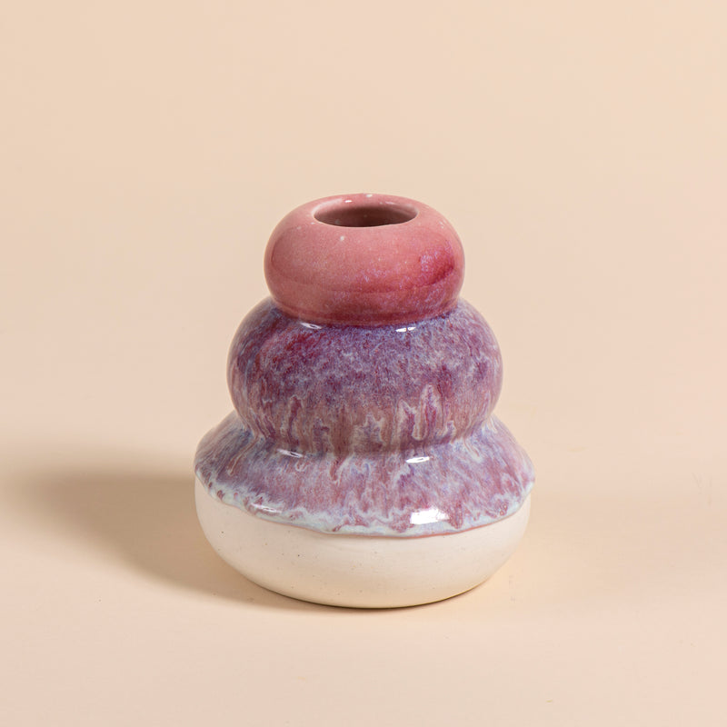 Small Smoosh Vase (pink)