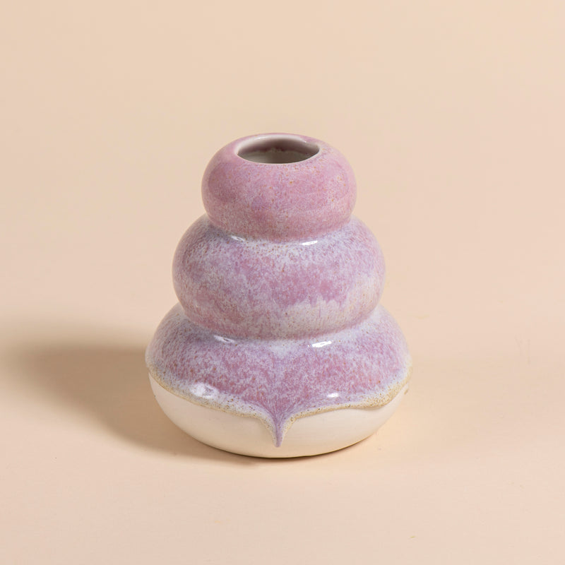 Small Smoosh Vase (lilac)