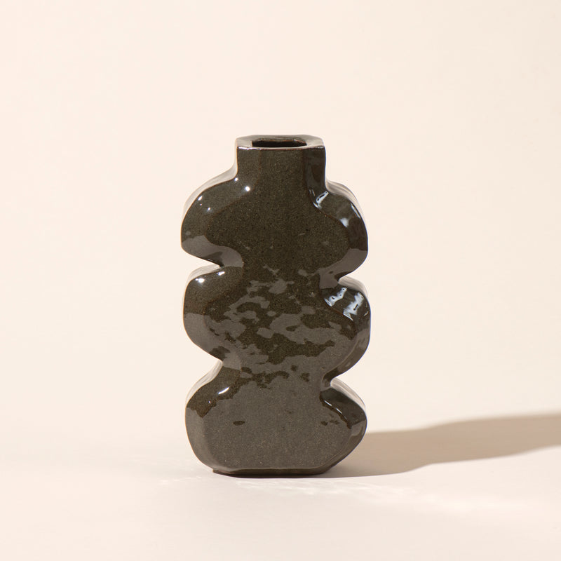 Squiggle Vase (Forest)