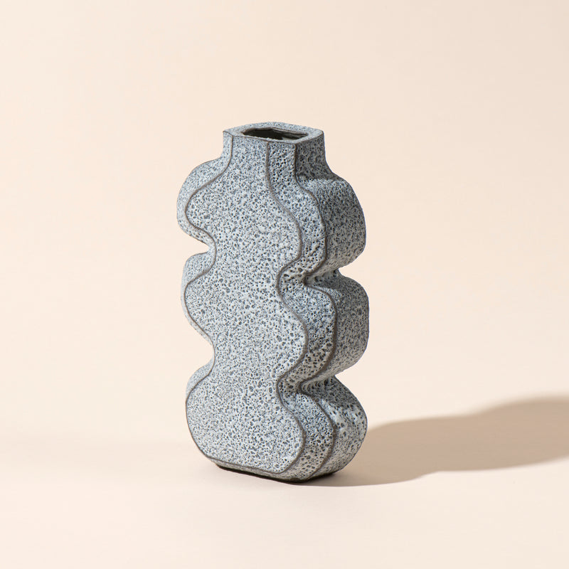 Volcanic Squiggle Vase (ink)