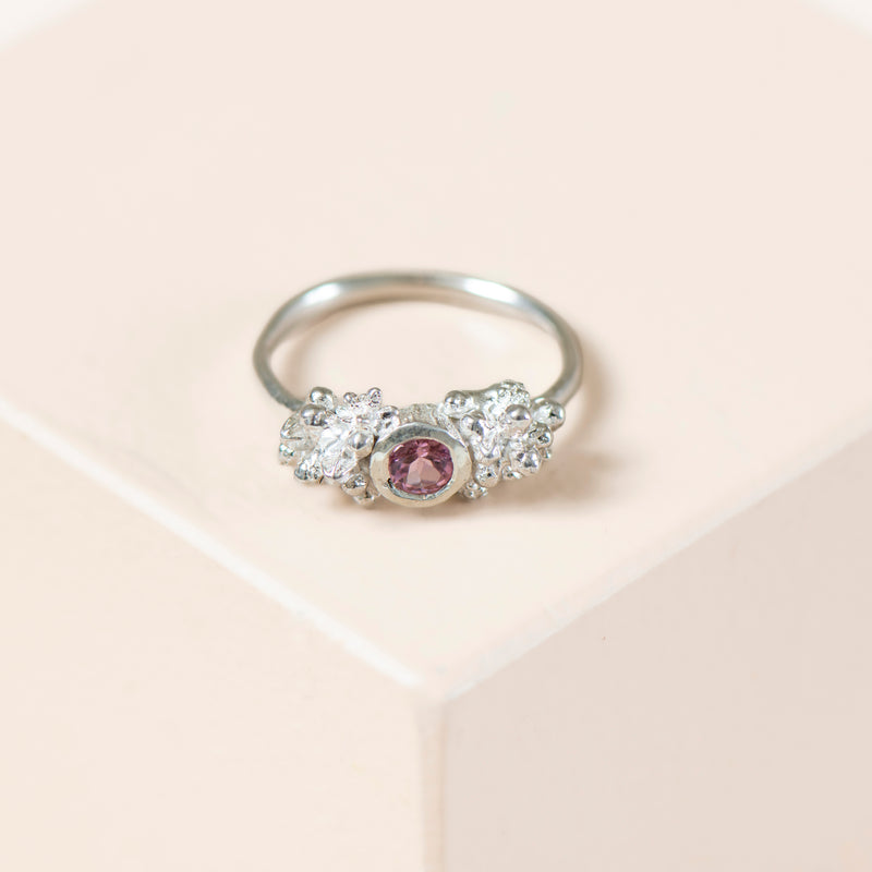Shrub Ring (Australian Pink Tourmaline)