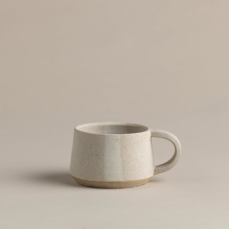 Short Mug (Speckled White)