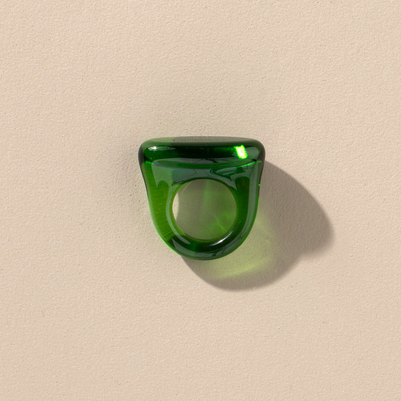 Signet Ring (bottle green)