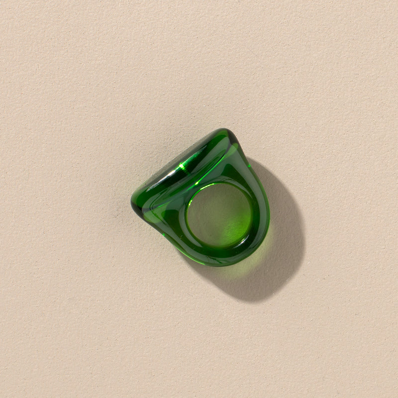 Signet Ring (bottle green)