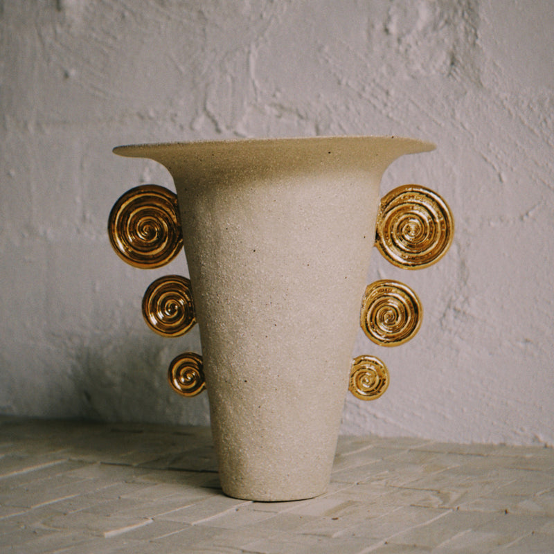 Golden Spiral Vase